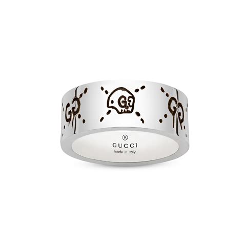 g series gucci gold rings|Gucci ghost ring silver.